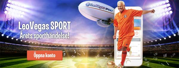 LeoVegas lanserar sportsbook!